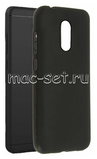 Чехол-накладка для Xiaomi Redmi 5 силиконовая черная 1.2 мм