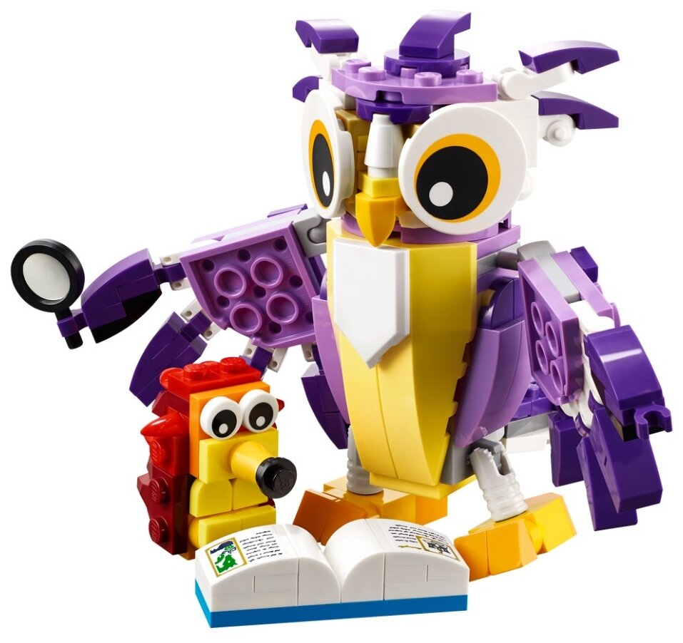 Конструктор LEGO Creator 31125 "Удивительные лесные обитатели" - фото №10