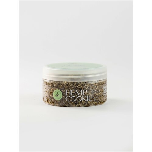 Скраб для тела с маслом конопли и конопляной мукой Grower cosmetics HEMP COOKIE