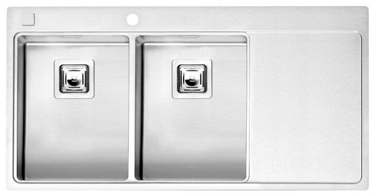 кухонные мойки из стали Reginox Мойка кухонная Reginox Nevada 30x30 LUX OKG left L сталь
