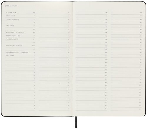 Записная книжка Moleskine Professional, Large (13х21см), черный