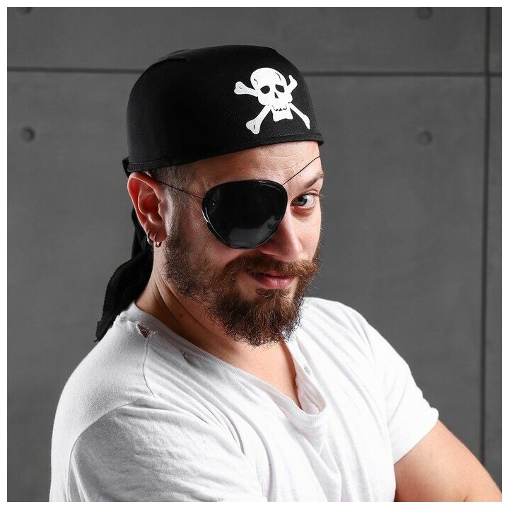 Бандана "Пират" череп 317889