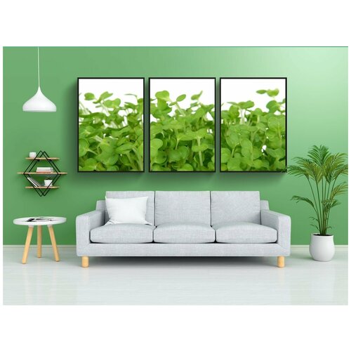 фото Набор модулных постеров для интерьера "блум, общественное питание, красочный" 60x90 см. в тубусе, без рамки lotsprints