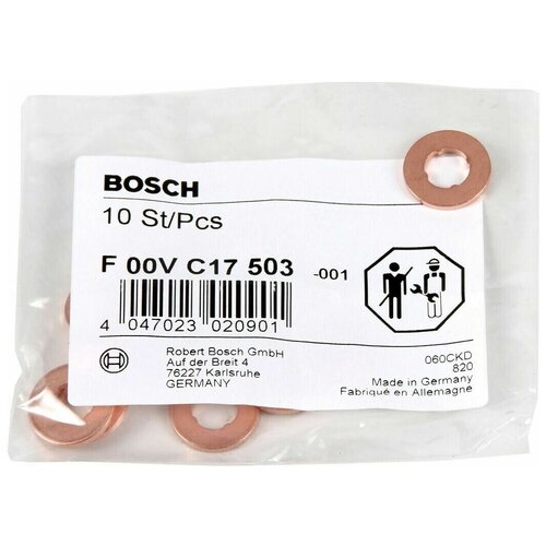 Уплотнительное кольцо BOSCH F00VC17503