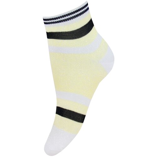 Носки Mademoiselle, размер UNICA, желтый женские носки 3 цветов белые носки с рисунком панды простые женские носки средней длины милые женские носки оптовая продажа