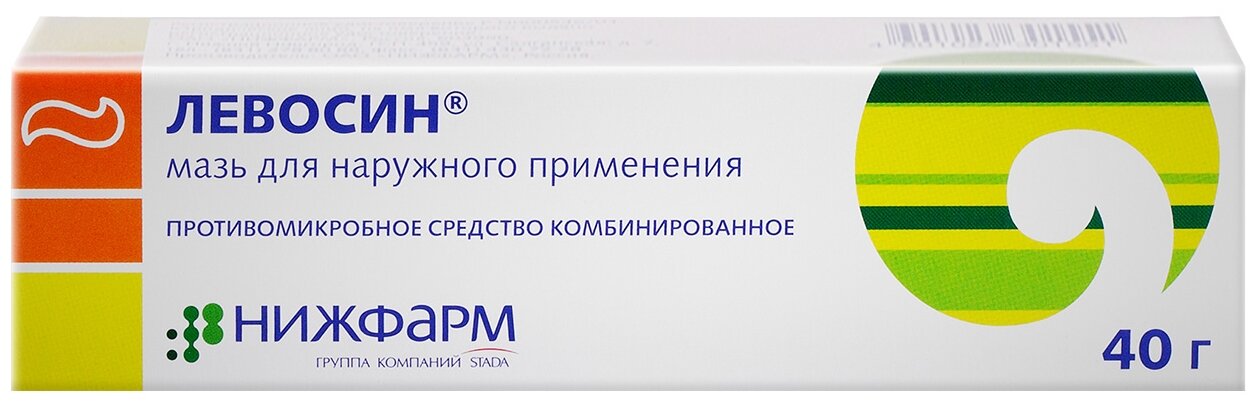Левосин мазь для наружного применения 40 г 1 шт