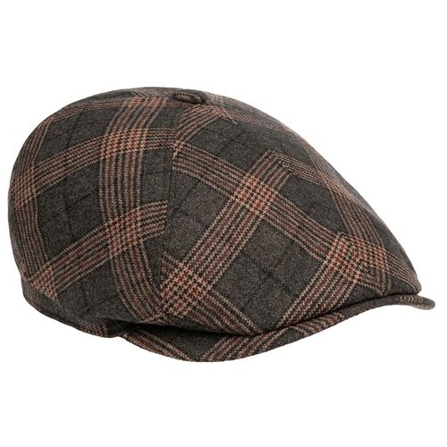 фото Кепка шестиклинка stetson 6640203 6-panel cap wool check, размер 61