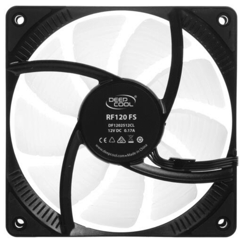 Deepcool rf120fs вентилятор для корпуса deepcool rf 120 dp frgb rf120 1c