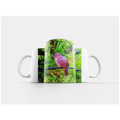 фото Кружка "воробей, птица, дикая природа" 320 мл lotsprints