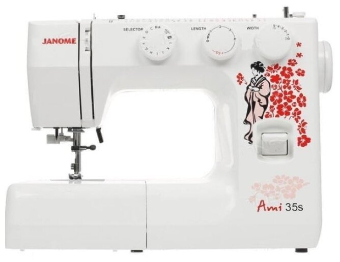 Швейная машина бытовая Janome Ami 35S, белый