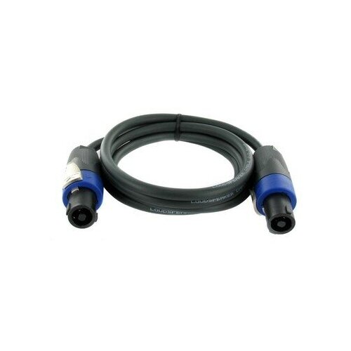 Rockdale SC001 спикерный кабель с разъёмами типа Speakon для низковольтных соединений, длина 6.5 метров