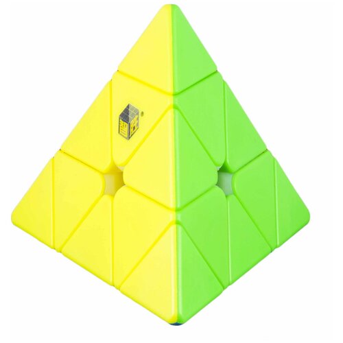 Головоломка пирамидка бюджетная Yuxin Black Kylin Pyraminx скоростная магнитная пирамидка yuxin pyraminx huanglong m черный