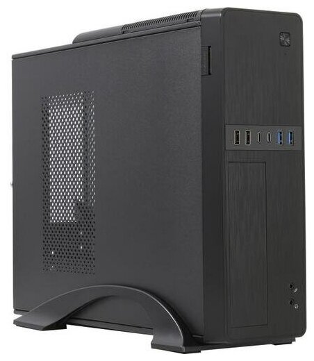 Корпус PowerCool S615-6UC-300W 300 Вт, Desktop, Черный