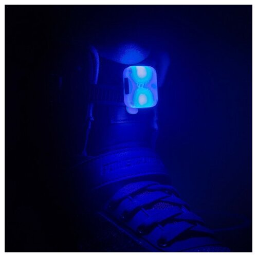 Фонарик на шнурки Powerslide LED Clip Blue