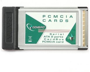 Адаптер PCMCIA Gembird PCMCIA-SATA2 CardBus SATA контроллер