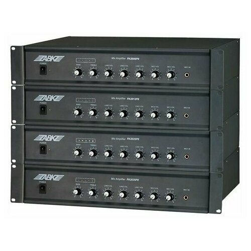 ABK PA-3002 Усилитель мощности трансляционный выход 100В 70В 350Вт частотный диапазон 50-15000 5474800₽
