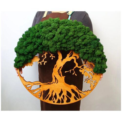 Эко-панно из стабилизированного мха 