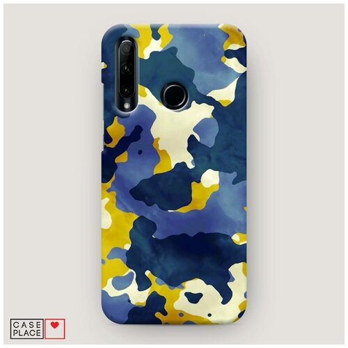 фото Пластиковый чехол "акварельный камуфляж" на honor 10i / хонор 10i case place