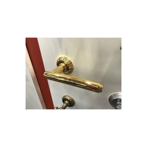Дверная ручка Venezia EXA D8 золото 24K дверная ручка venezia exa d8 полированная латунь