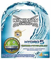 Wilkinson Sword / Schick Hydro 5 Groomer Power Select / Сменные кассеты для бритвы Hydro (4 шт.)