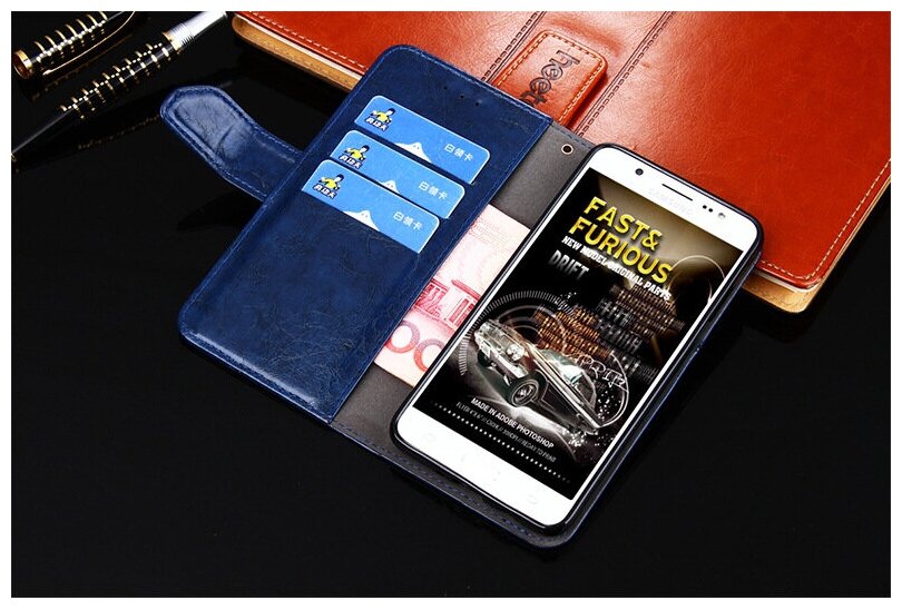 Чехол-книжка MyPads для Samsung Galaxy M31 SM-M315 (2020) из качественной импортной кожи прошитый по контуру с необычным геометрическим швом цвет