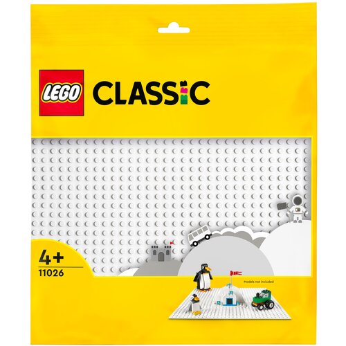 LEGO Classic Белая базовая пластина 11026