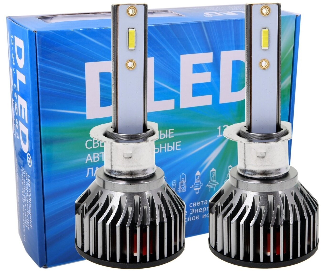 Автомобильная светодиодная лампа H1 DLED Ultimate S (Комплект 2 лампы)