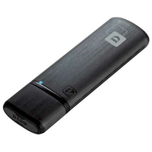 Сетевой адаптер WiFi D-Link DWA-182RUE1A USB 3.0 ант.внутр. 1ант.