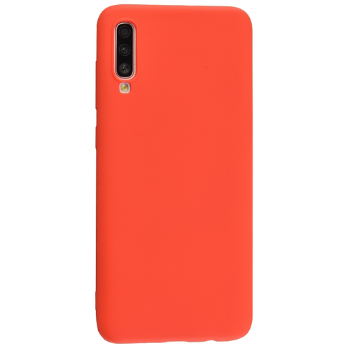 Чехол силиконовый для Samsung Galaxy A70/A70S, good quality, красный