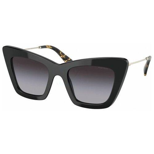 Miu miu Солнцезащитные очки Miu miu MU 01WS 1AB5D1 Black [MU 01WS 1AB5D1]