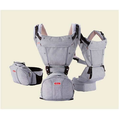 фото Эргорюкзак + хипсит sinbii premium hipseat s-pocket set. оранжевый