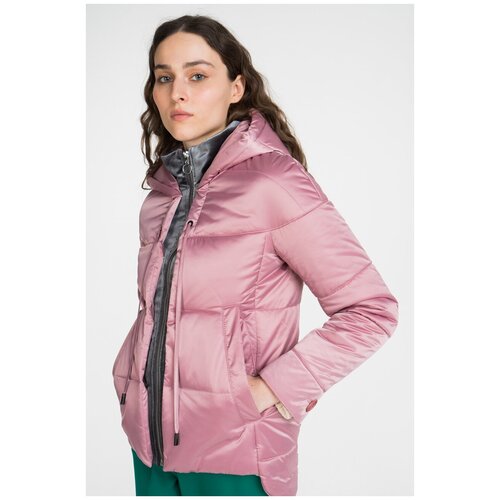 фото Куртка electrastyle, размер 40, розовый