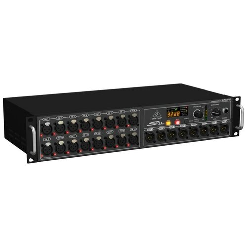 Behringer S16 коммутационный блок для цифрового микшера звуковая карта klark teknik dn9630 usb aes50