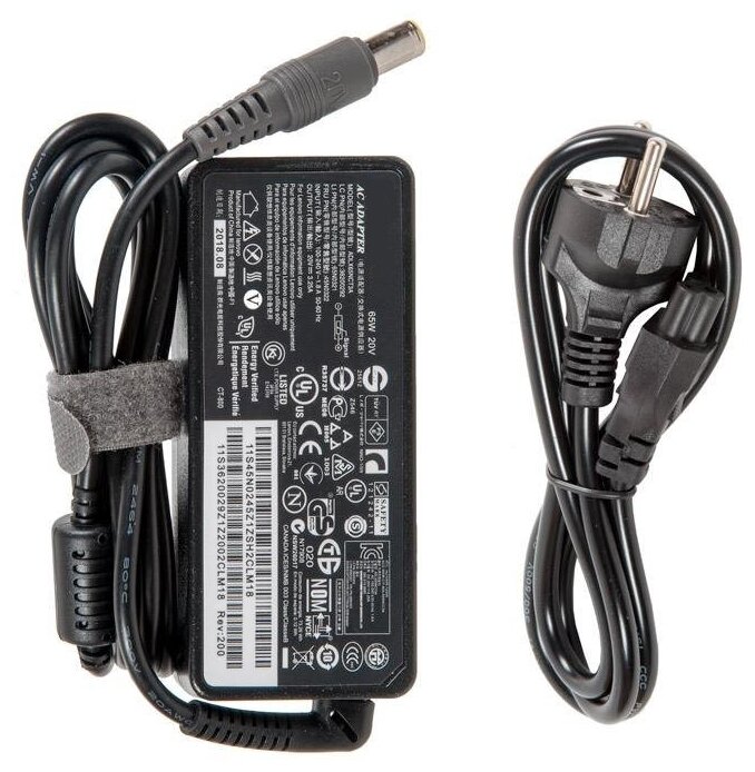 Блок питания для ноутбука Lenovo 20V 3.25A 65W, 7.9х5.5 OEM