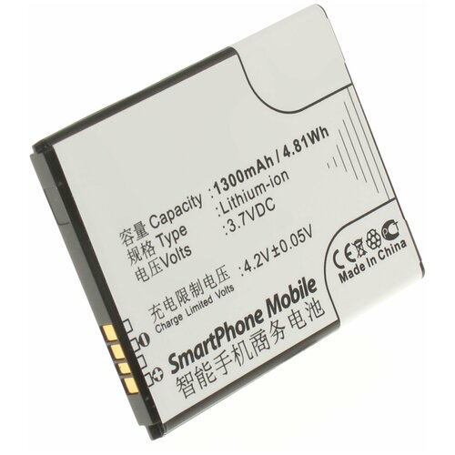 Аккумулятор iBatt iB-B1-M584 1300mAh для Alcatel, Orange, T-Mobile, МТС TLi014A1, CAB1400002C1,