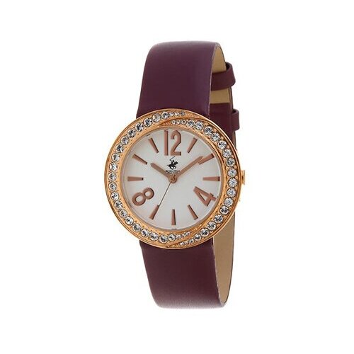 beverly hills polo club women gold strap analog watch bp3222x 120 Наручные часы Beverly Hills Polo Club, золотой