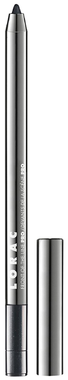 Lorac водостойкий карандаш для век front of the line pro eye pencil, оттенок charcoal