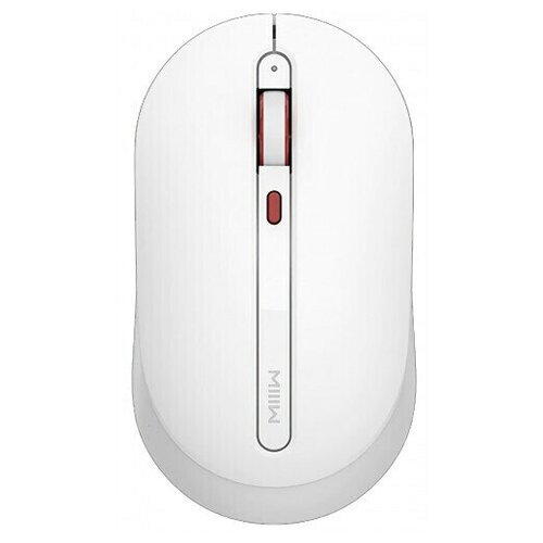 Беспроводная бесшумная мышь Xiaomi MIIIW Wireless Mouse Silent White (MWWM01) белый 2 4g wireless gaming mouse 1600 dpi led rechargeable adjustable gamer silent mouse mute gamer mouse game mice for pc laptop