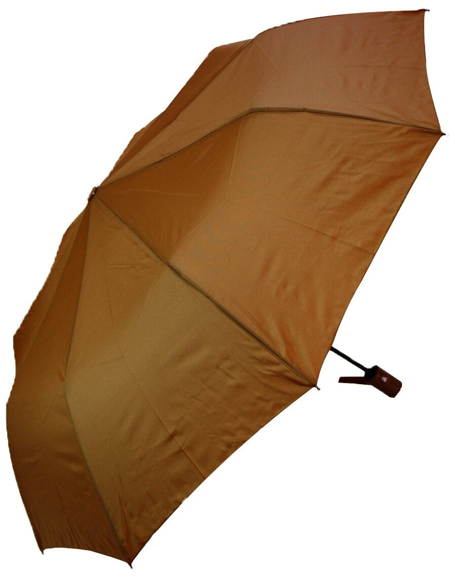 Женский складной зонт LANTANA UMBRELLA полуавтомат L767F/темно-коричневый