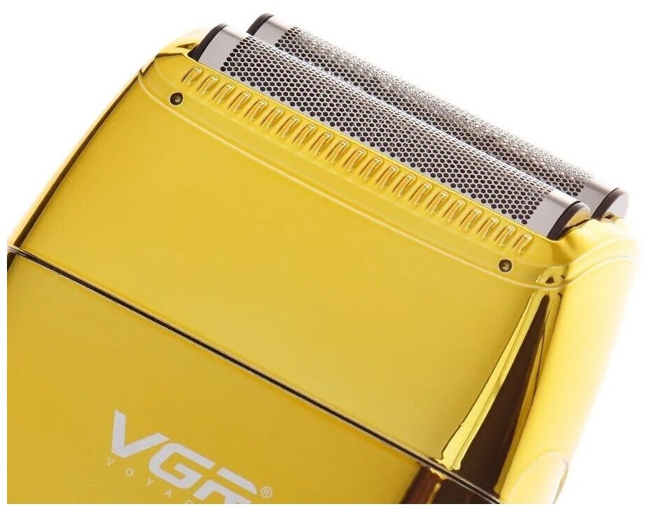 Электробритва VGR Professional V-399, золотой - фотография № 5