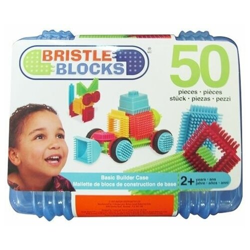 Конструктор Battat Bristle Blocks 68164 Основные элементы, 50 дет. конструктор игольчатый в банке bristle blocks battat 80 деталей 68172