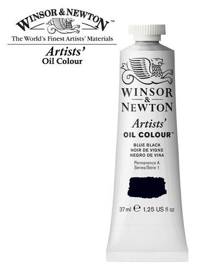 Масляные Winsor&Newton Краски масляные Winsor&Newton ARTISTS' 37мл, иссиня черный