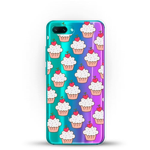 фото Силиконовый чехол капкейки на honor 10 andy & paul
