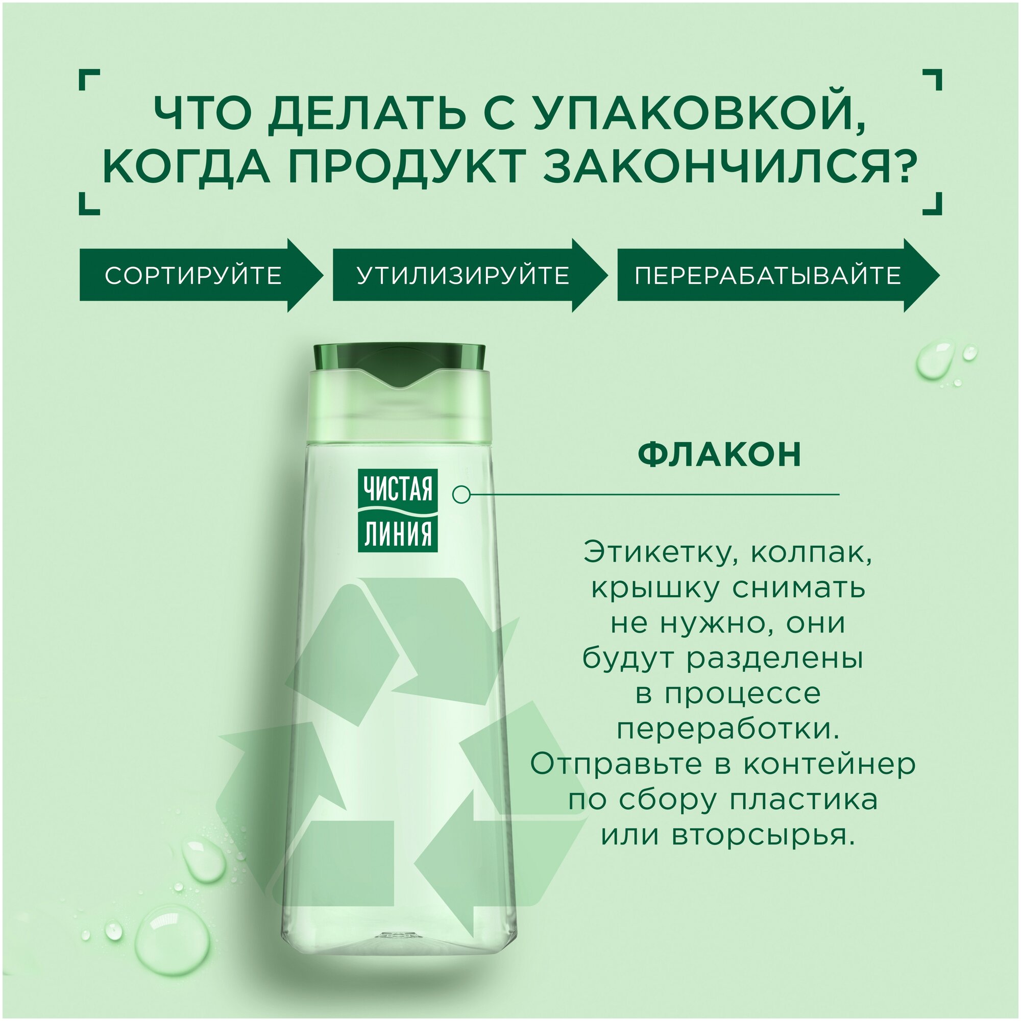 Чистая Линия шампунь укрепляющий сила и густота для всех типов волос с ...