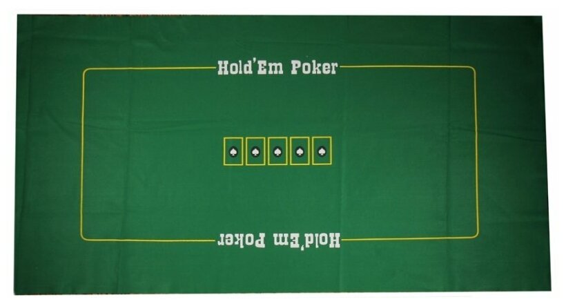 Сукно для покера Holdem Poker (180х90х0,2см)