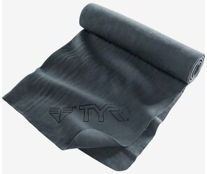 Полотенце синтетическое TYR Large Dry Off Sport Towel, Цвет - серый; Материал - Поливинил