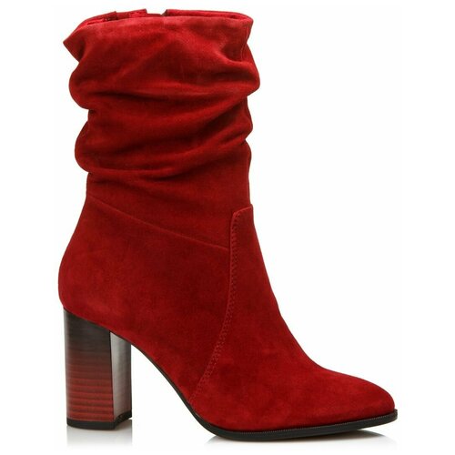 фото Полусапоги tamaris, размер 38, красный