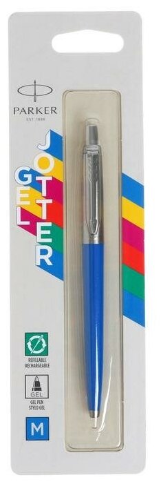 Parker Ручка гелевая Parker Jotter K60 Originals Color Plastic 2021 Blue СT М, 0.7 мм, синие чернила
