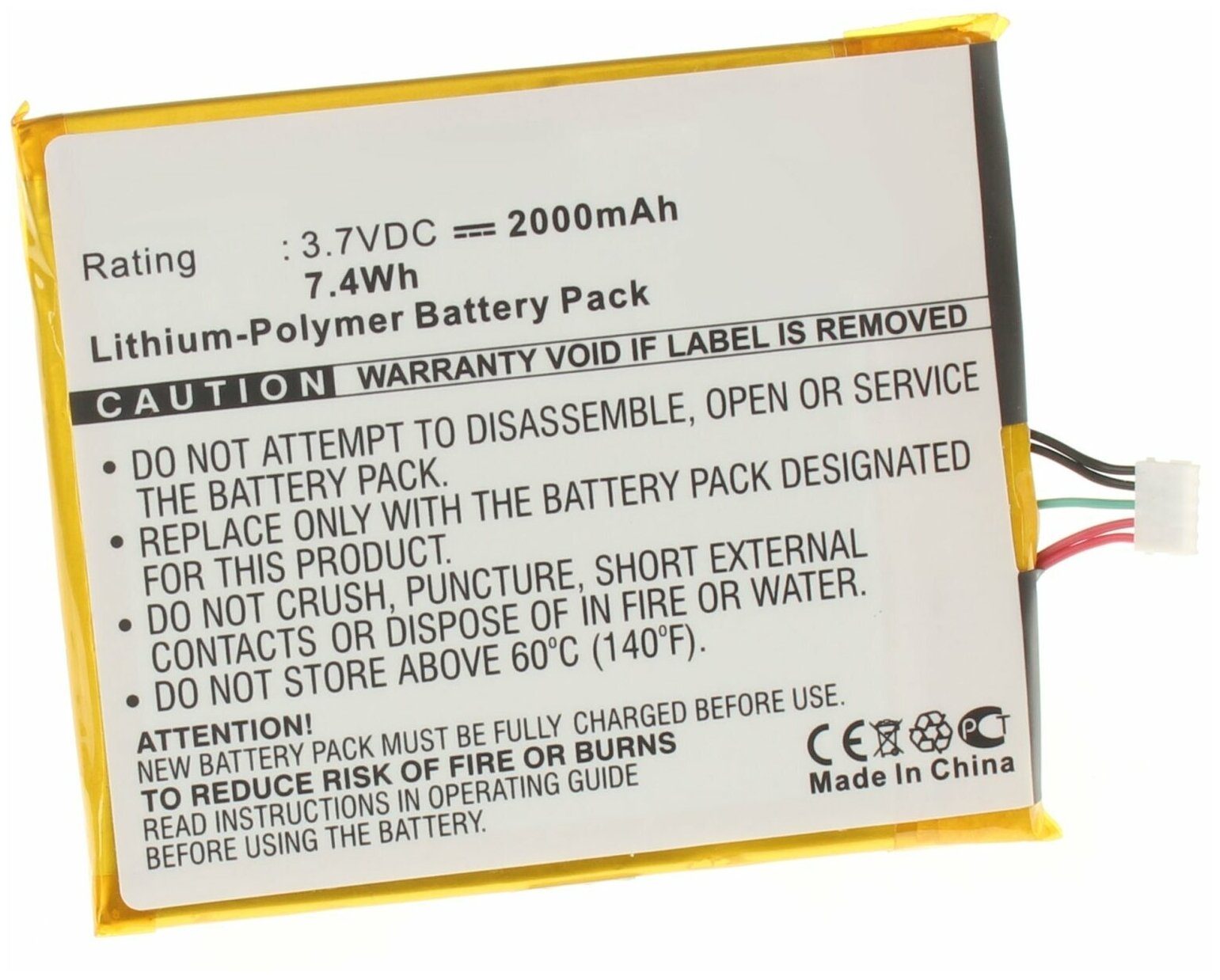 Аккумулятор iBatt iB-U1-M565 2000mAh для Philips Xenium W737, CTW737NAY, Xenium W736,