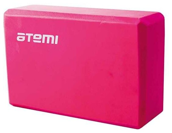 Блок для йоги Atemi, Ayb01p, 225х145х75, розовый